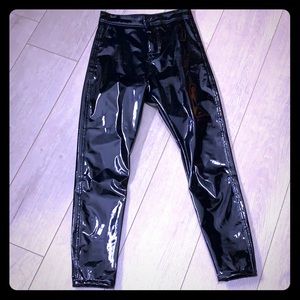 ASOS patent pants, only ever worn once.